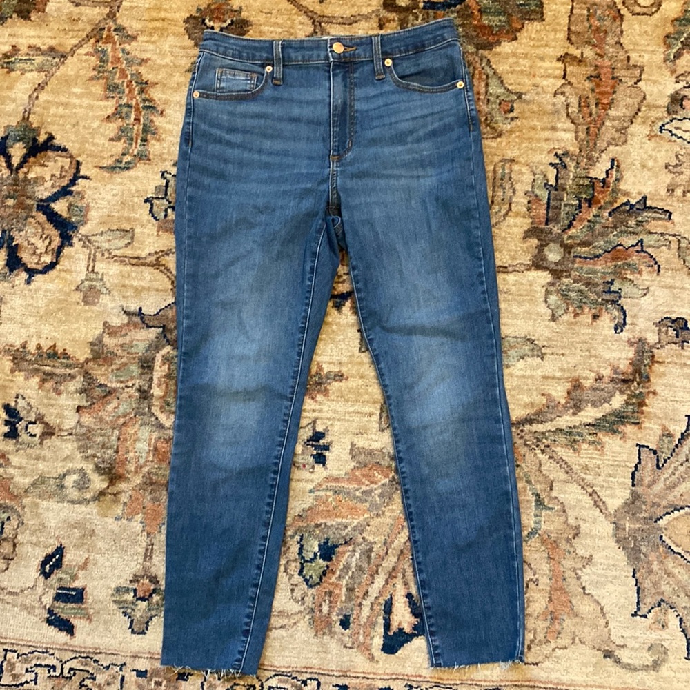 Women’s High Rise Skinny Jeans (Size 8 Short/29)